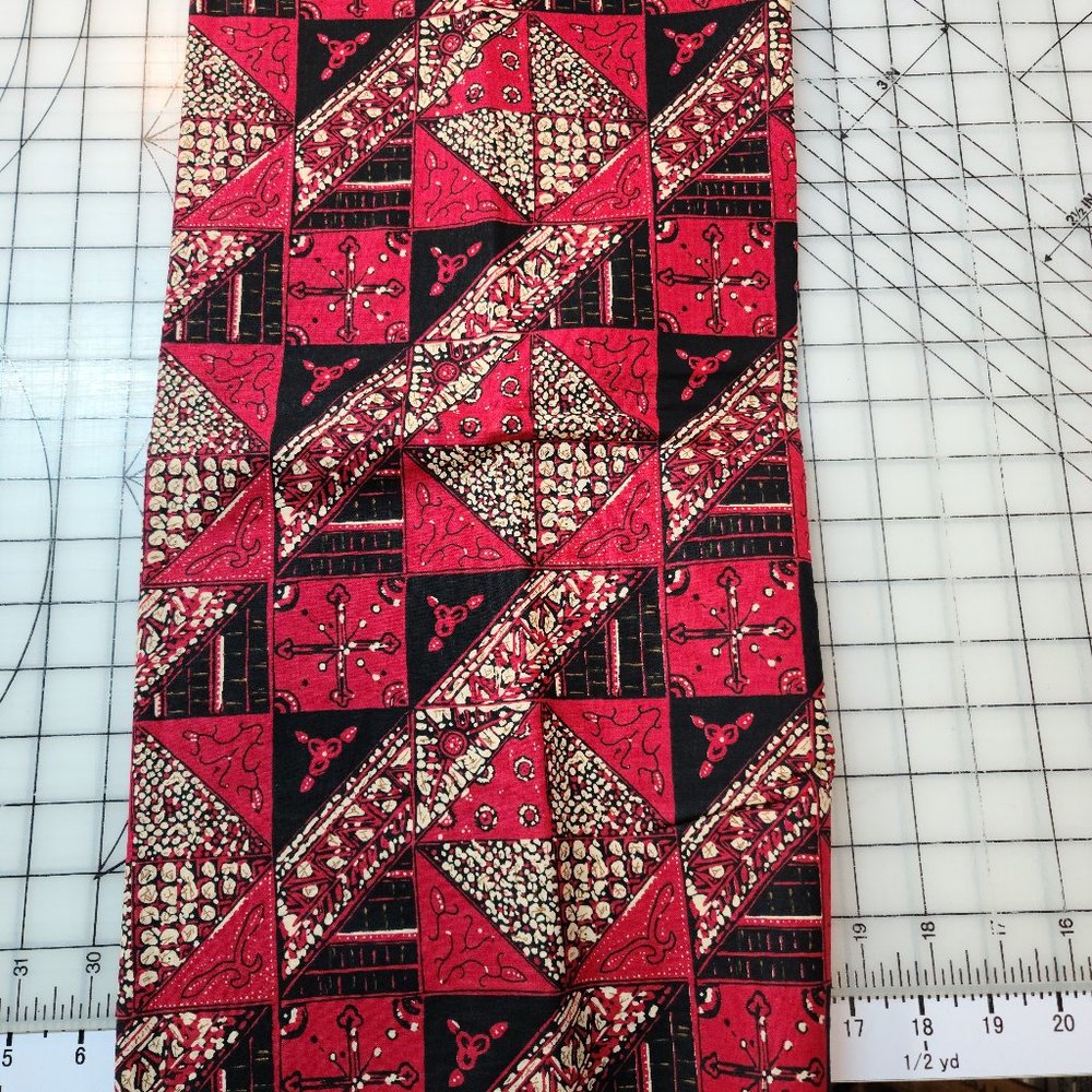 Bandana Fabric "2 pieces"of Fabric + 1 Remnant" SEE INFORMATION